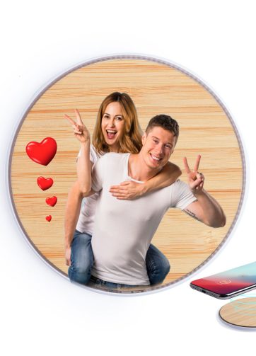 Cargador inalambrico personalizado