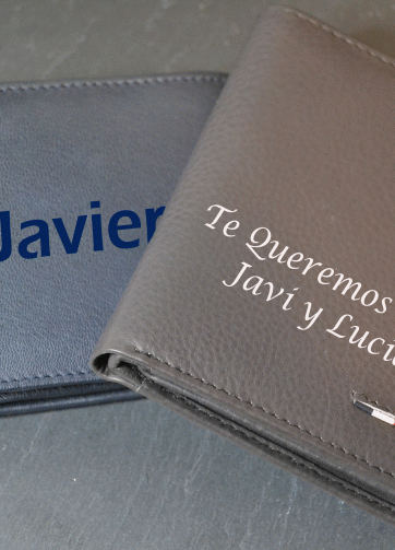 Cartera  de caballero personalizada "Modelo Roma"