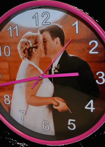 Reloj de pared personalizado