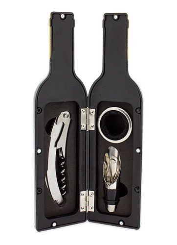 set herramientas de vino en botella